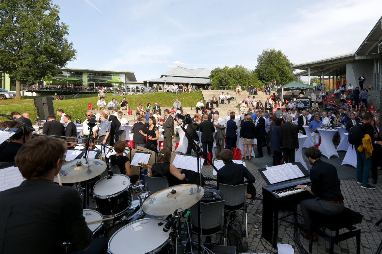 Ratsempfang beim 10. Wissenschaftstag an der Universität Bayreuth, Foto: Peter Kolb
