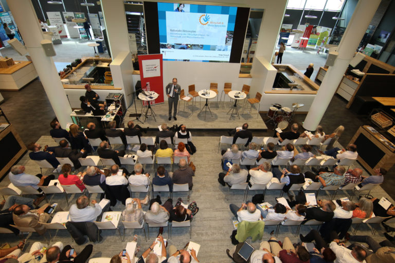 Blick ins Panel "Fair Play" beim 12. Wissenschaftstag 2018 in Fürth, Foto: Dreier