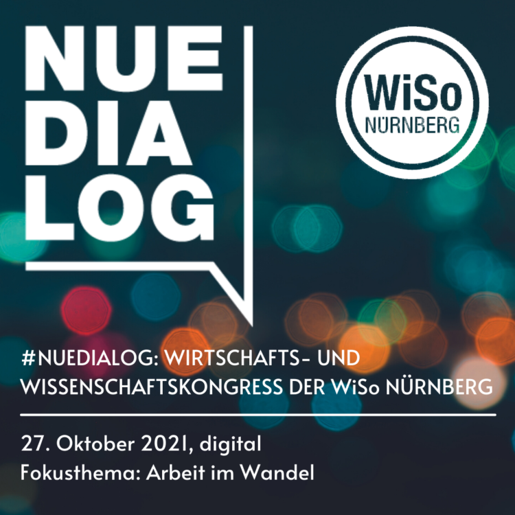 3. Wirtschafts- und Wissenschaftskongress am 27. Oktober #NUEdialog