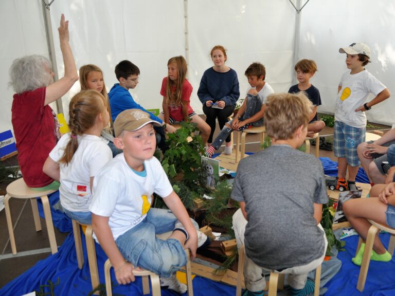 Habitatspiel beim Science Camp, Foto: Stadt Nürnberg/ KUF